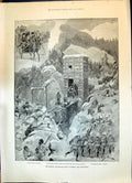Old 1896 Sport Military Show Olympia Kensington Ladies Fashion Bodice Victorian