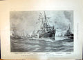 Old 1896 Africa War Ships Phoebe Sappho Swallow Widgeon Penelope Geor Victorian