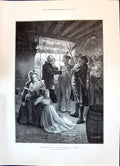 Print 1896 Arrest Louis Xvi Marie Antoinette Varennes Vultures Roost Trees Bir