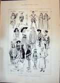 Old 1896 Children Fancy Dress Ball Mansion House Davies Barnard White Victorian