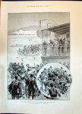 Old 1896 Ashanti Cape Coast India Regiment Tuke Delaware Rogers Floqu Victorian