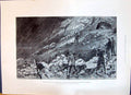 Old 1896 Primrose Mine Johannesburg Stope Ore Miners Ladies Fashion T Victorian