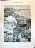 Old 1896 Ashanti Cape Coast Castle Chief Mauli Bussah Prince Christia Victorian