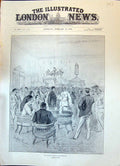 Old 1896 Sketch Transvaal Revolution Johannesburg Africa Police Melto Victorian