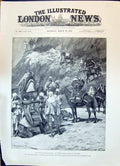 Old 1896 Advance Towards Dongola Egyptian Mixed Battery Artillery Sol Victorian