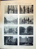 Old 1896 Woodstock Belnheim Palace Duke Marlborough General Smit Nich Victorian