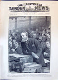 Old 1896 Chancellor Exchequer Sir Michael Hicks-Beach Budget House Co Victorian