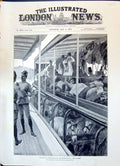 Antique Old Print 1896 Troop-Deck Horses Nile Steamer Boat War Siers Egypt 19th