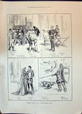 Old 1896 Shakspere Henry Iv Haymarket Theatre Slade Colenbrander Fitz Victorian