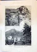 Old 1896 Thomas Moore Glendalough Vale Clara Seven Churches Ladies Fa Victorian