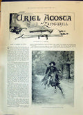 Old 1896 Story Uriel Acosua Zangwill Story Illustration Forestier Gab Victorian