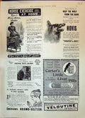 Antique Old Print 1896 Vigor Hovis Carters Liver Pills Emerson Bromo-Seltzer