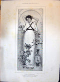 Old 1896 Glycera Chaplets Flowers Cadogan Scott Mahon Dunckley Prestw Victorian