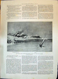 Old 1896 Crete Turkish Troops Canea Platanias Fire Village Stalos Ladies 19th