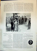 Old 1896 Visit Lord Mayor London West Ham Park John Layton Committee Victorian