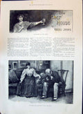 Old 1896 Story Illustration Other House Henry James Crying Man Lady H Victorian