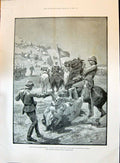 Old 1896 Dongola War Captain Fitton Horse Battle Ferket Fashion Serge Victorian