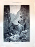 Old 1896 Crete Chief Pass Sphakia Revolutionists Ships Haven Ferret H Victorian