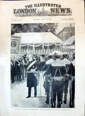 Old 1896 Marquis Salisbury College Close Dover Installation Lord Ward Victorian