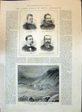 Old 1896 Arctic Nansen Jackson Andree Brown Windward Bear Cape Flora Victorian