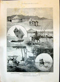 Old 1896 Dongola Cholera Camp Hospital Surgeon-Captain Spong Children Victorian