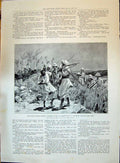 Old 1896 Dongola Kabbabesh Guide Camel Corps Beever Man Lady Romance Victorian