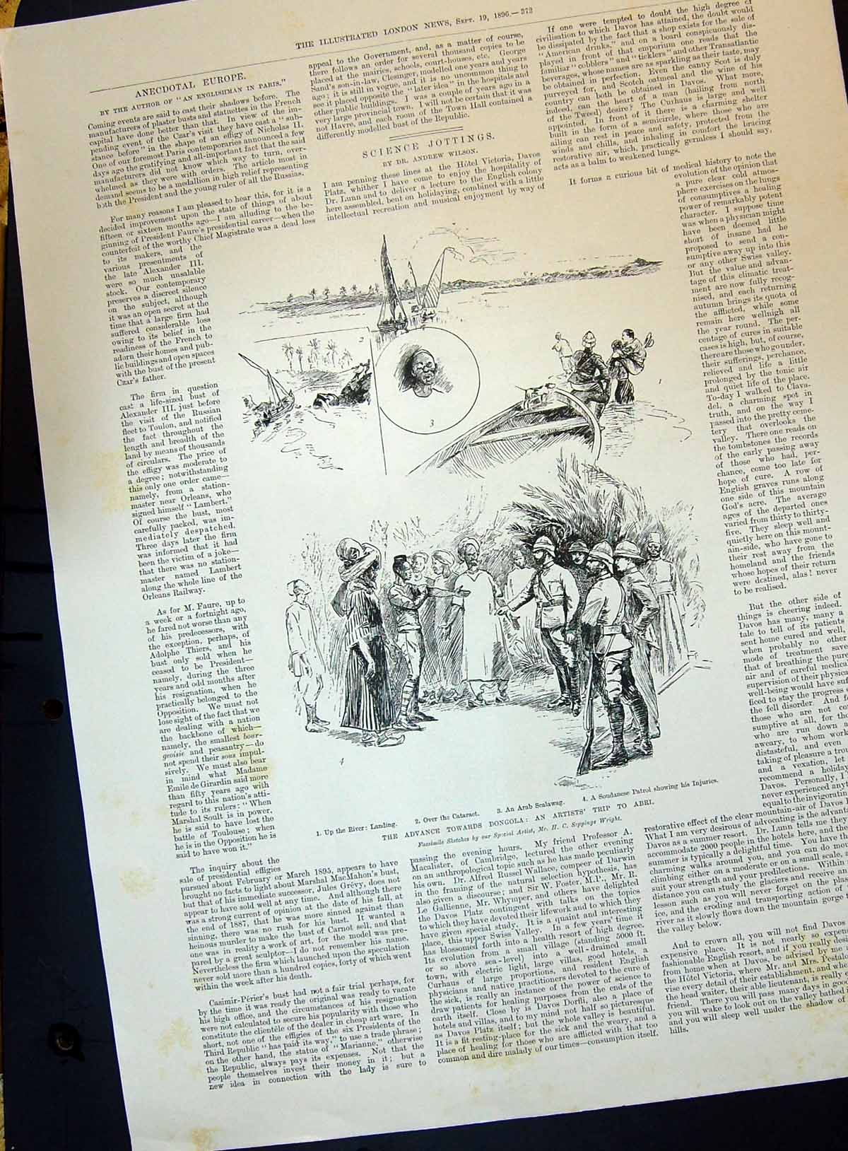 Old 1896 Dongola Abri Arab Scalawag War Bachelor'S Cupper Gibson Hend Victorian