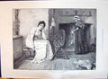 Old 1896 Lubin Ladies Spinning Wheel Kilburne Bow Police Court Dynami Victorian