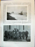 Old 1896 Ship Wreck Agder Baron Holberg Plunket Ireland Kilmore Archb Victorian