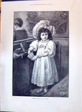 Old 1896 Young Girl Church Bible Walker Bucharest Francis Joseph Ship Victorian