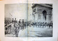 Old 1896 Czar Paris Imperial Procession Passing Arc De Triomphe Franc 19th