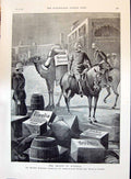 Old 1896 War Troops Dongola Camels Horses Lord Kitchener Stores Vinol Victorian
