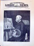 Antique Print 1896 Portrait President Royal Academy Mr Poynter Artist Ref.2