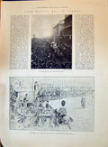 Antique Print 1896 Lord Mayor Procession Bailey Nelson Car Bompas Ryle Lane