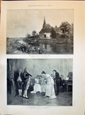 Old 1896 Port Fordwich Yeend King Boats Church Music Piano Visitor La Victorian