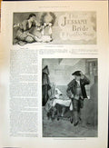 Old 1896 Story Illustration Jessamy Bride Frankfort Moore Men Public Victorian
