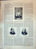 Old 1896 Major Cirujeda Lord Darnley Knight-Bruce Bishop Cuba Insurge Victorian
