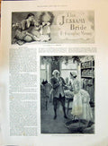 Old 1896 Story Illustration Jessamy Bride Frankfort Moore Man Lady Fo Victorian