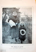 Old 1896 One Touch Nature Funeral Ship Wreck Drummond Castle Alice Re 19th