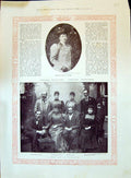 Old 1896 Princess Maud Wales Duchess York Sandringham Nicholas Greece Victorian