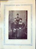 Old 1896 Princess Wales Prince Charles Denmark Maud Wales Grandparent Victorian