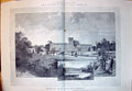 Antique Print 1897 Trentham Hall Scenes Seat The Duke Sutherland Montbard 0 19th