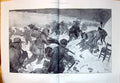 Old 1897 Snow Storm Outdoor Scene Winter Weather Drawing By Daniel Vi 19th