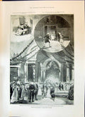 Old Print 1897 Nelson Enchantress Avenue Theatre William Hamilton King Na 19th