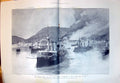 Old 1897 Eastern Crisis Canea Crete Town Fire Maria Therusa Halcyon H 19th