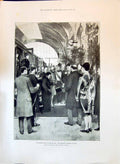 Old 1897 Riviera Queen'S Visit Nice Forestier Hindu Festival Mahamaka Victorian