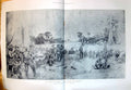 Old 1897 Battle Benin Rally Round The Admiral Seppings Wright Sketch Fa 19th