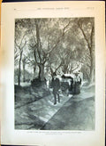 Old 1897 Queen Cimiez Horse Carriage Villa Liserb Epping Point-To-Poi Victorian