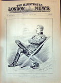 Antique Old Print 1897 Crown Prince Greece Sketched From Life Wright Larissa