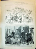 Old 1897 Graeco-Turkish War Crete Scenes Butsunaria Canea Alykianon C Victorian